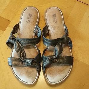 Born US Women's US 8, EU 39 Bronze Sandals